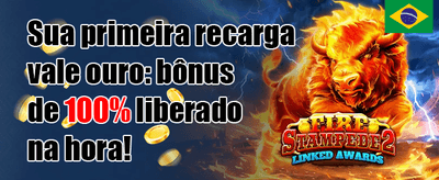 Bônus de Boas-Vindas 100% promotional banner